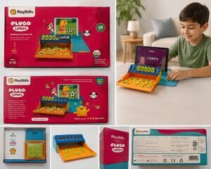 PlayShifu Plugo Letters Spelling & Grammar Kit – Ages 4–10